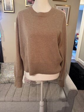 J. Crew Camel Crewneck Sweater